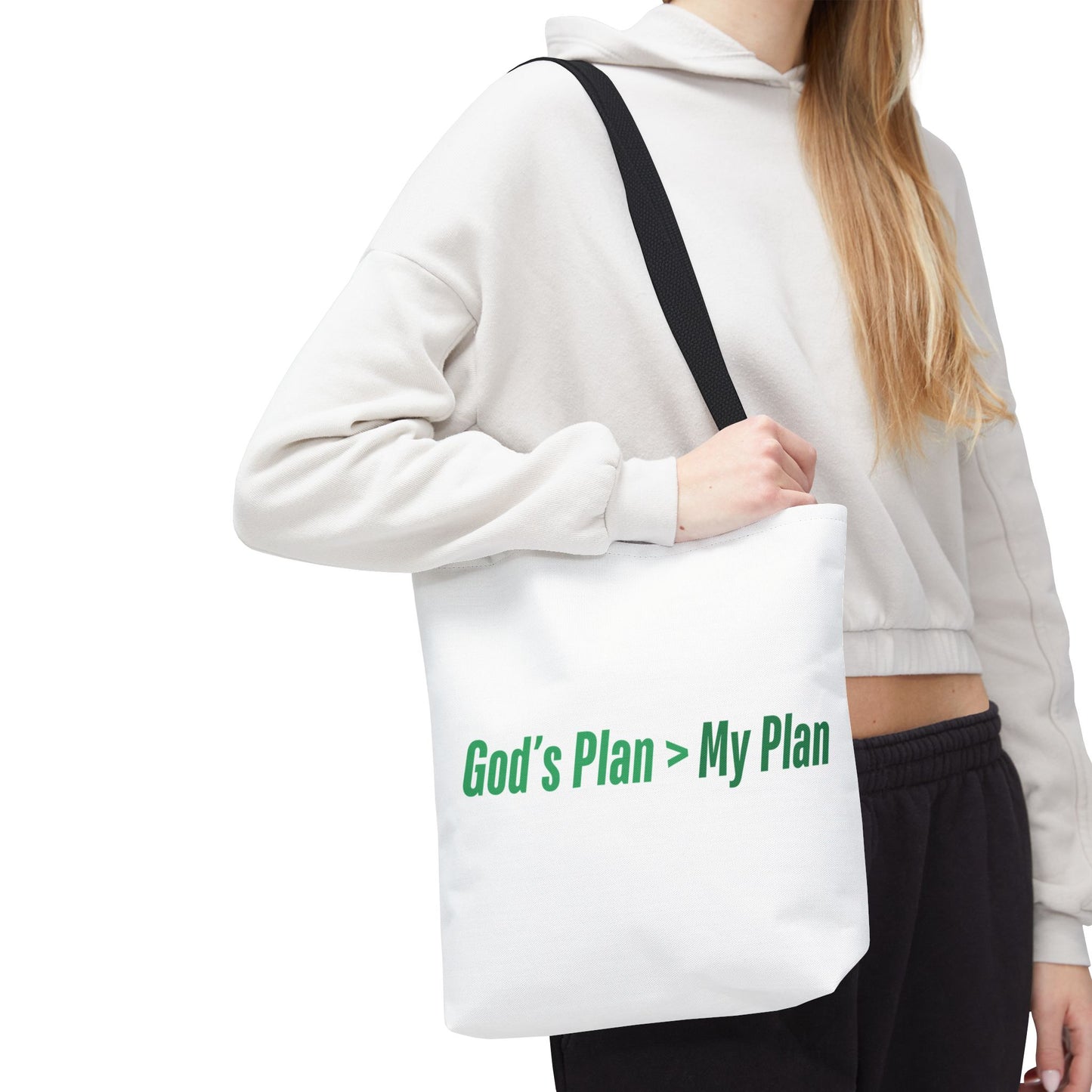 God's Plan Tote Bag | High Durable® 100% Polyester