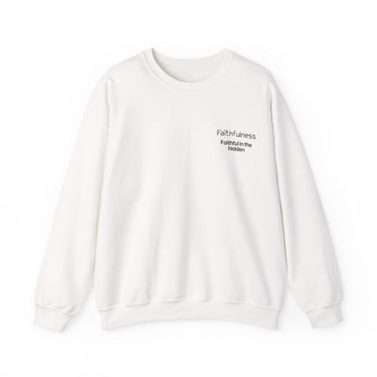 "FAITHFULNESS" Fruits of The Spirit | Unisex Heavy Blend™ Crewneck Sweatshirt