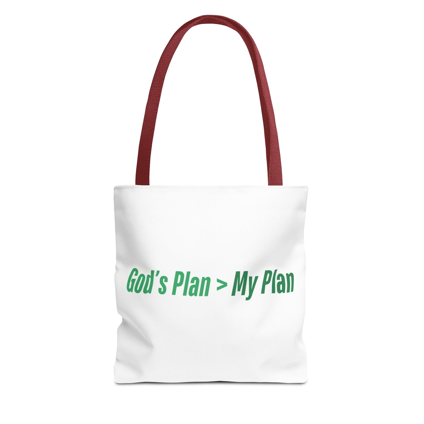God's Plan Tote Bag | High Durable® 100% Polyester