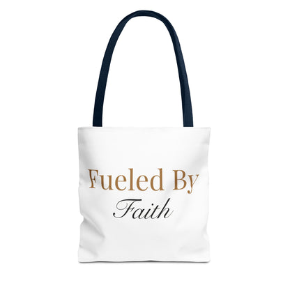 Fueled By Faith Tote Bag | High Durable® 100% Polyester