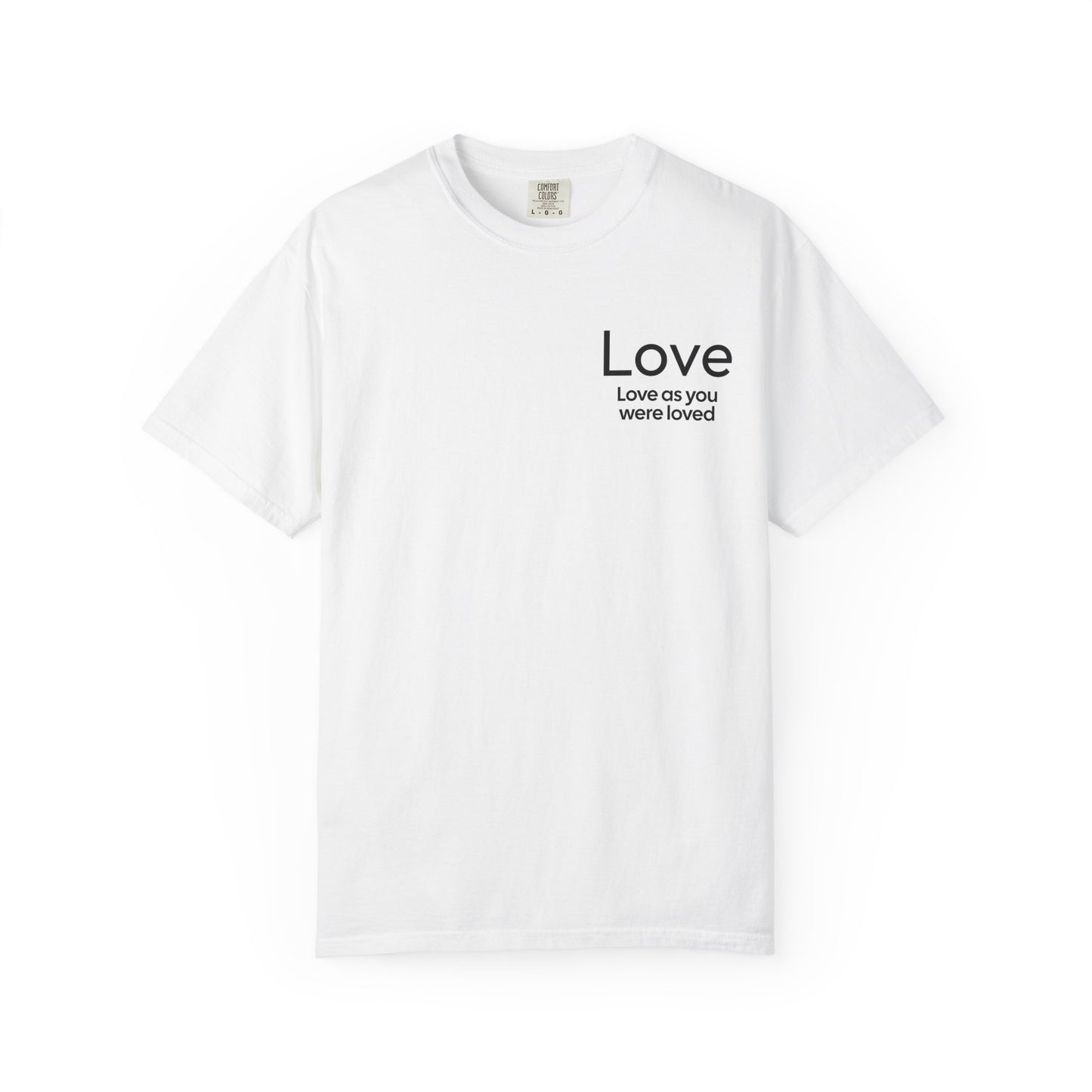 "LOVE" Fruits of The Spirit | Comfort Colors® Unisex Garment-Dyed T-shirt