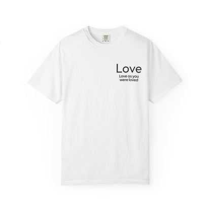 "LOVE" Fruits of The Spirit | Comfort Colors® Unisex Garment-Dyed T-shirt