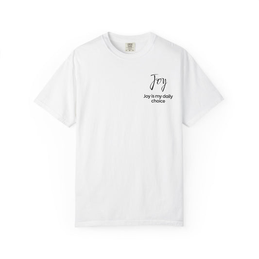 "JOY" Fruits of The Spirit | Comfort Colors® Unisex Garment-Dyed T-shirt