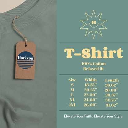 He Is Risen Christian T-Shirt – Unisex Easter Faith Tee | Comfort Colors® Soft Cotton