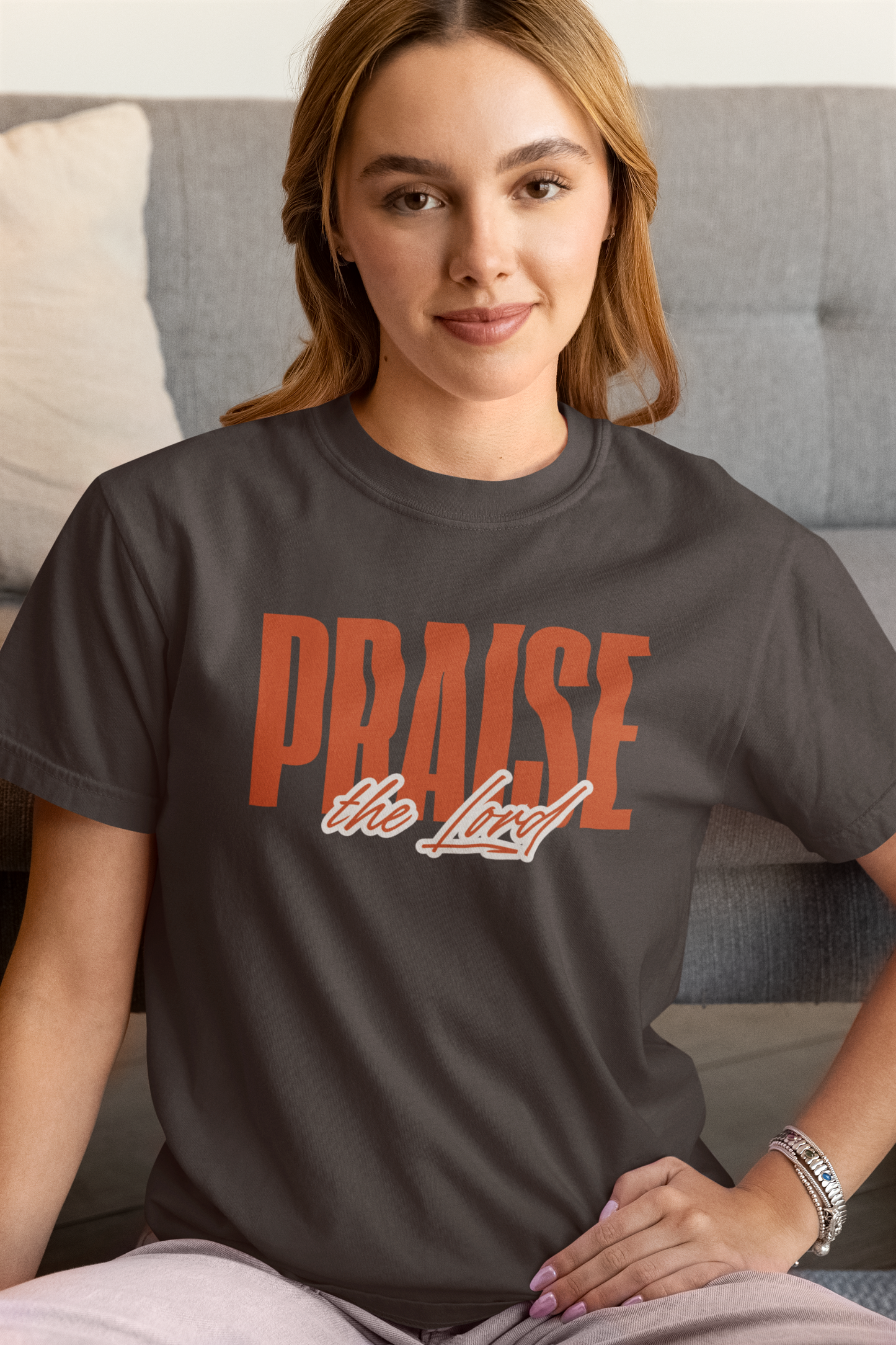 Praise the Lord Christian T-Shirt | Comfort Colors® Soft Cotton